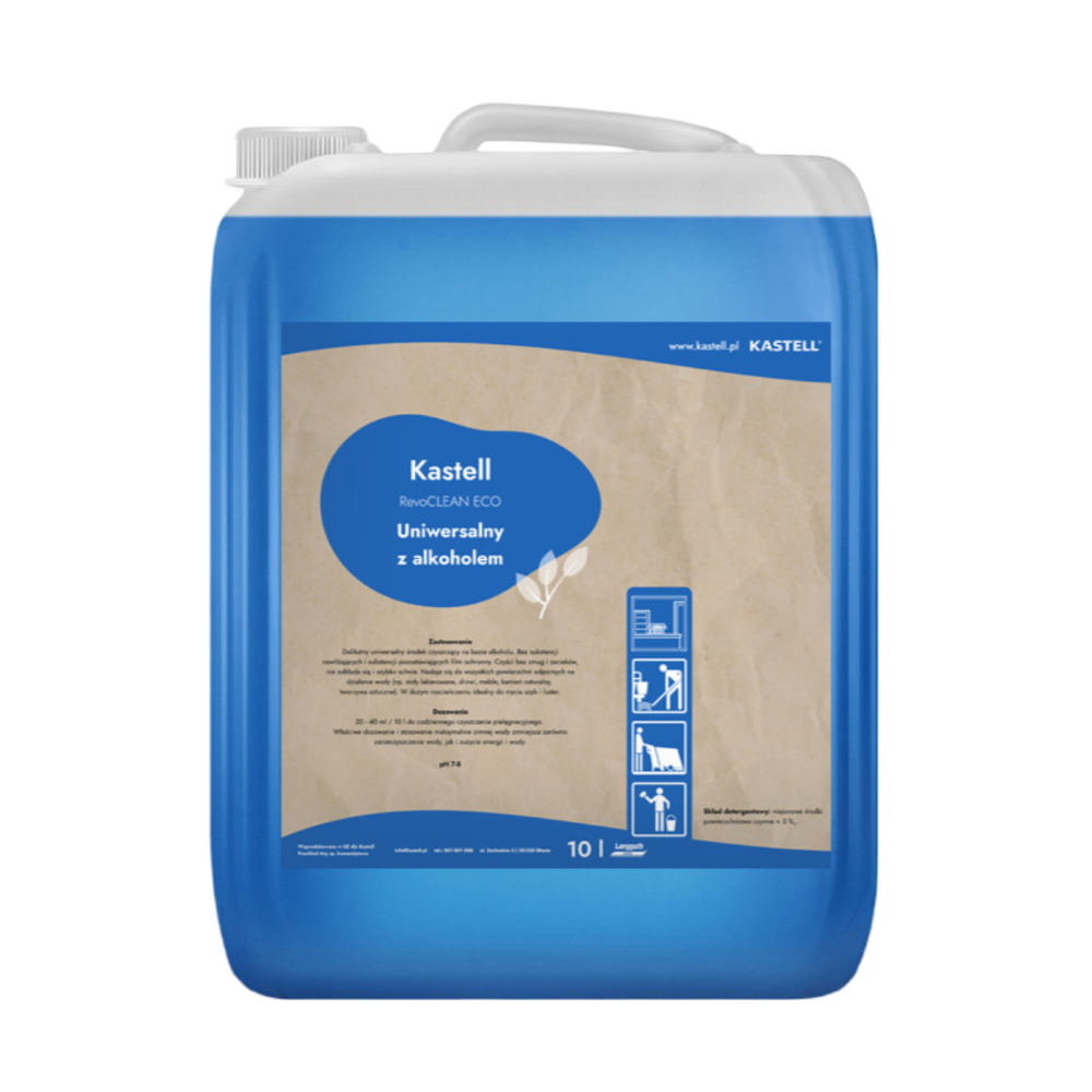 Kastell RevoClean ECO Uniwersalny z alkoholem 10L 1