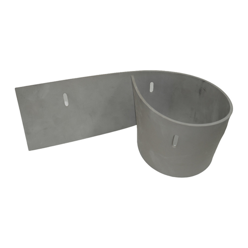 Guma ściągająca HAKO B 140 R 670/113/4 mm PARA 40 SH czerwona boczna prawa 1